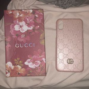 Gucci iPhone X phone case